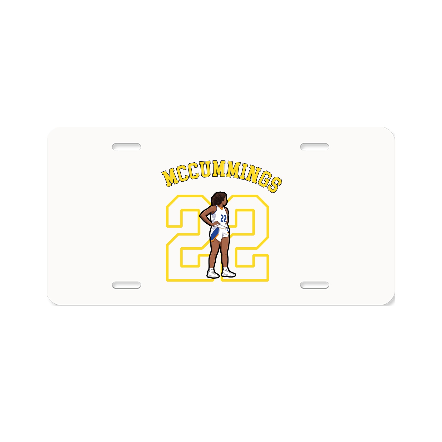 License Plate — Shirsey Arch in Classic