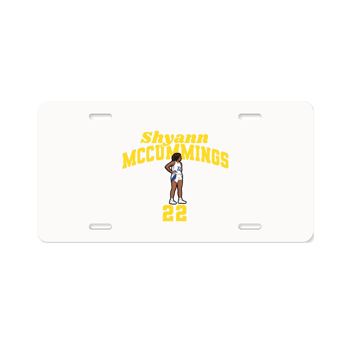 License Plate — Signature Arch in Classic