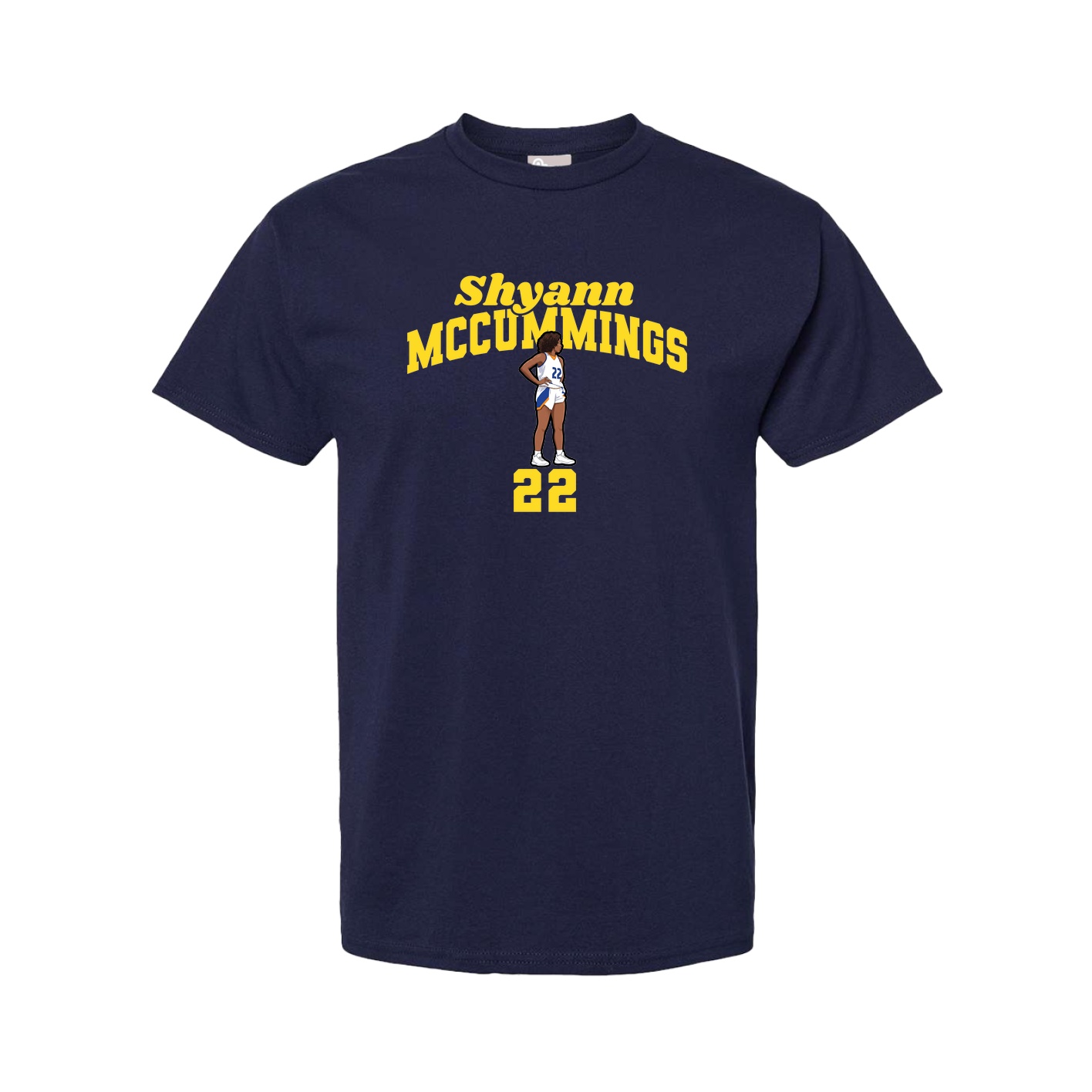Youth Tee — Signature Arch in Navy