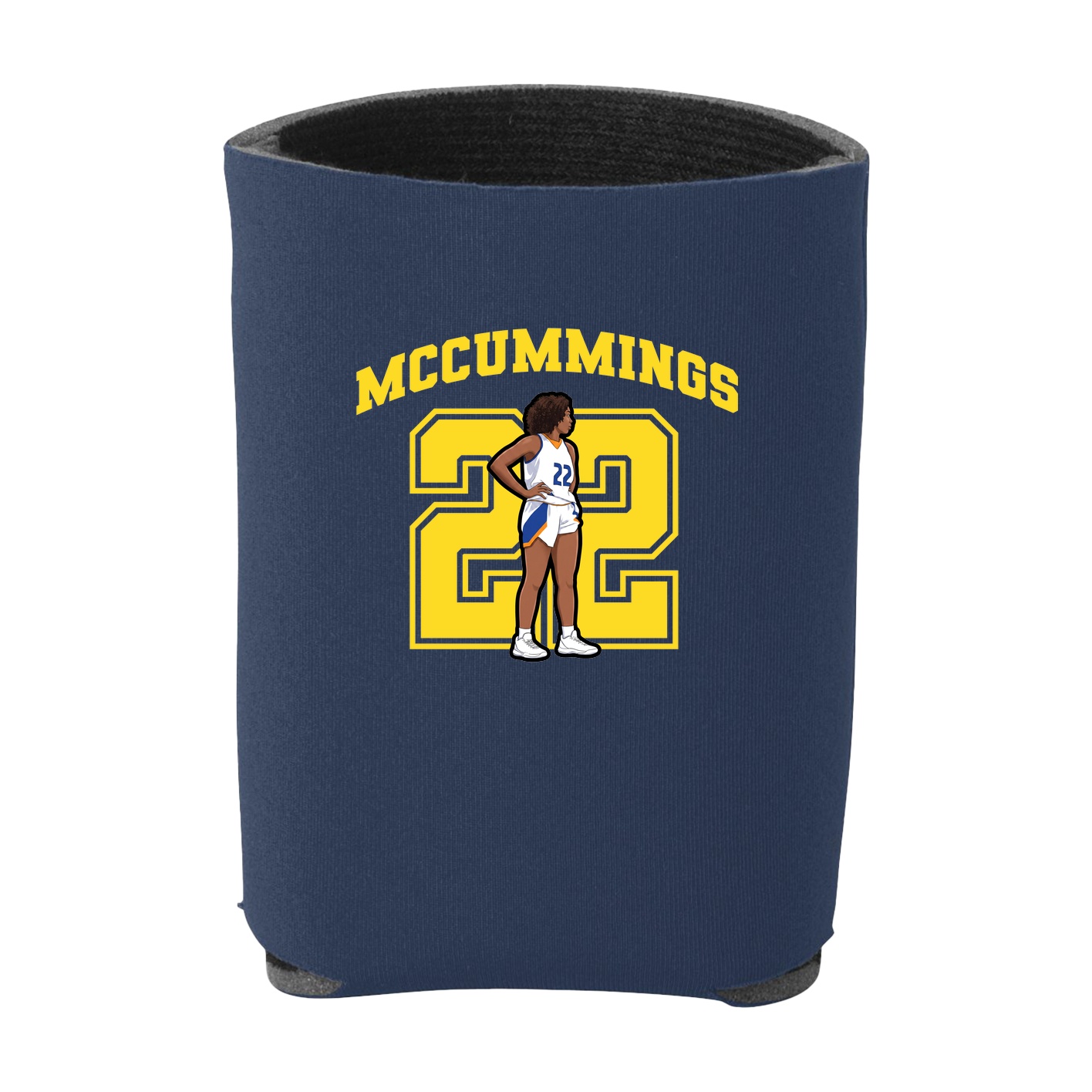Can Holder — Number in Navy