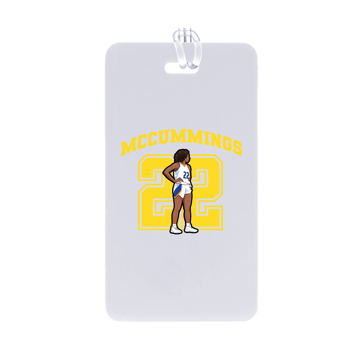 Bag Tag — Number in Classic