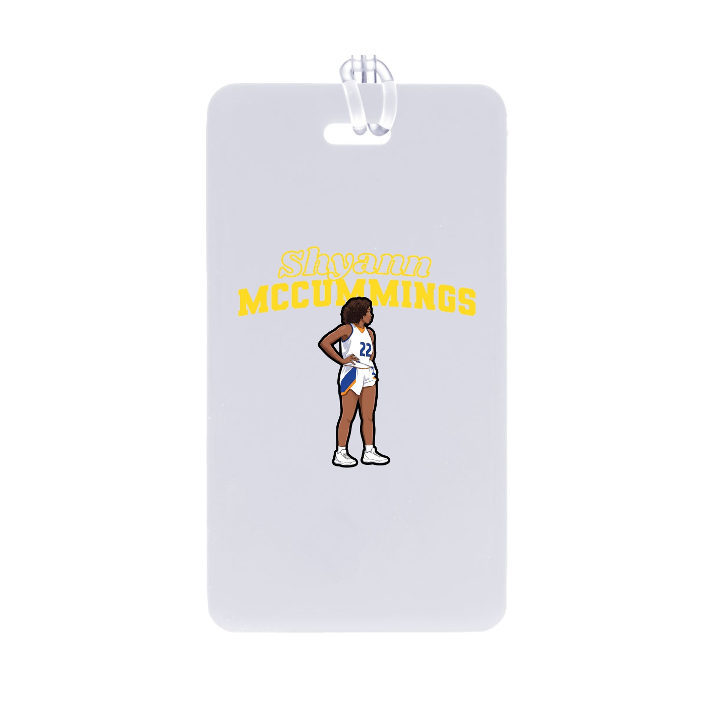Bag Tag — Name Arch in Classic