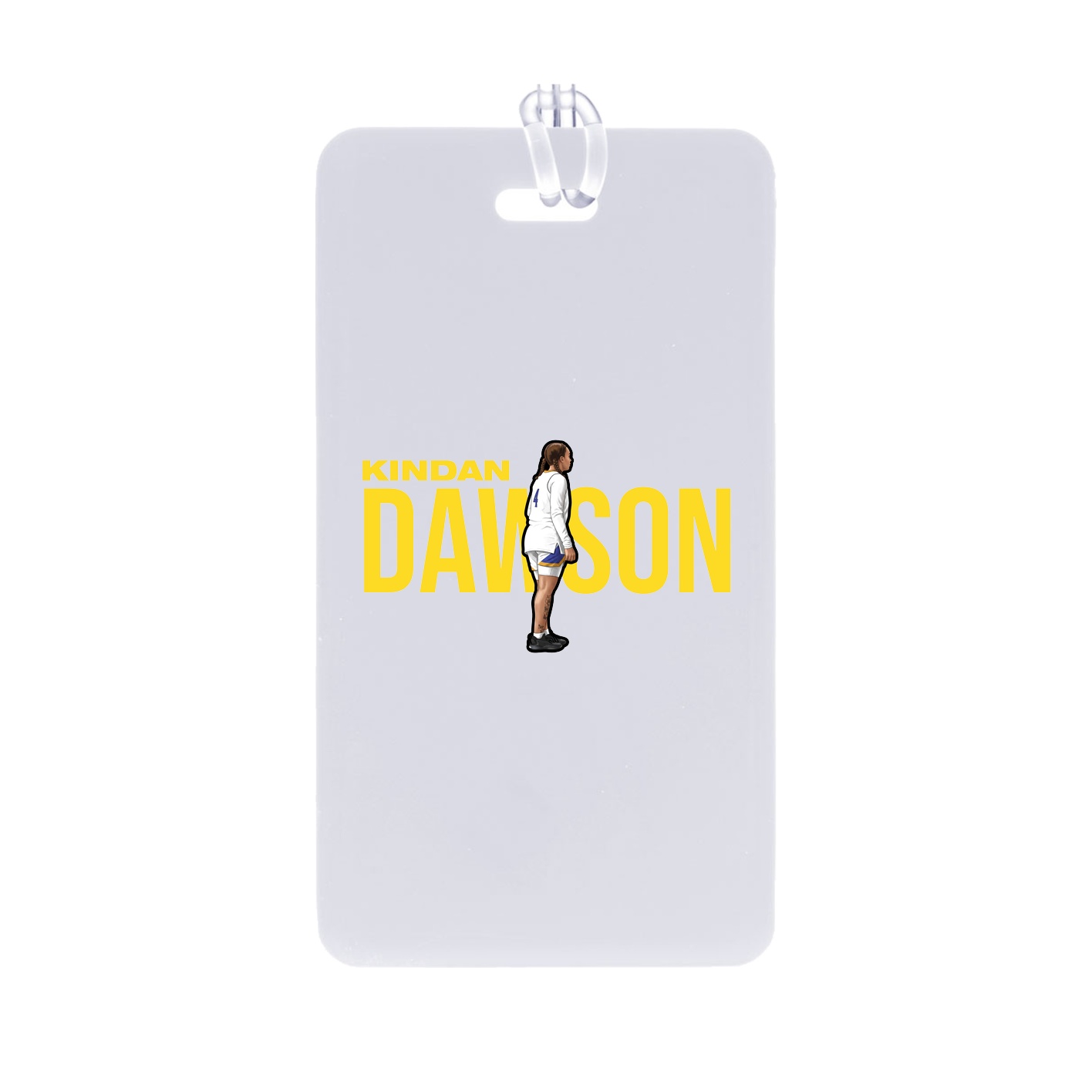 Bag Tag — Player Name in Classic