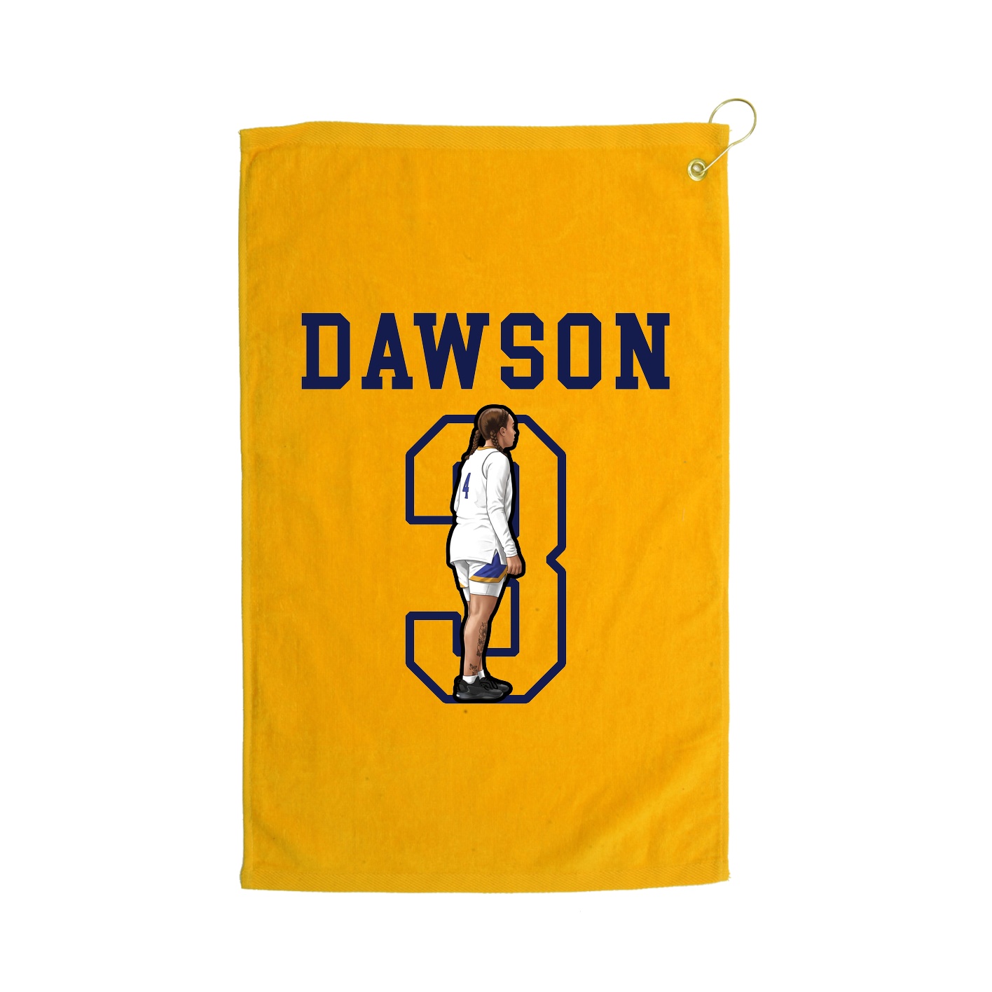 Golf Towel — Shirsey in Gold