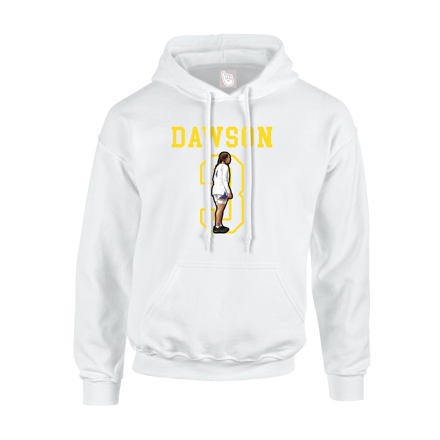 Youth Hoodie — Shirsey in White