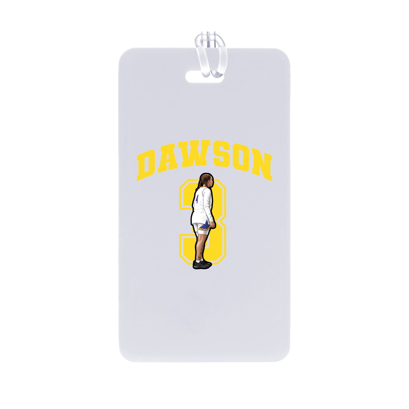 Bag Tag — Number in Classic