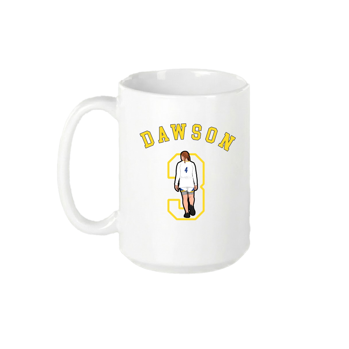 15oz Coffee Mug — Shirsey Arch in White