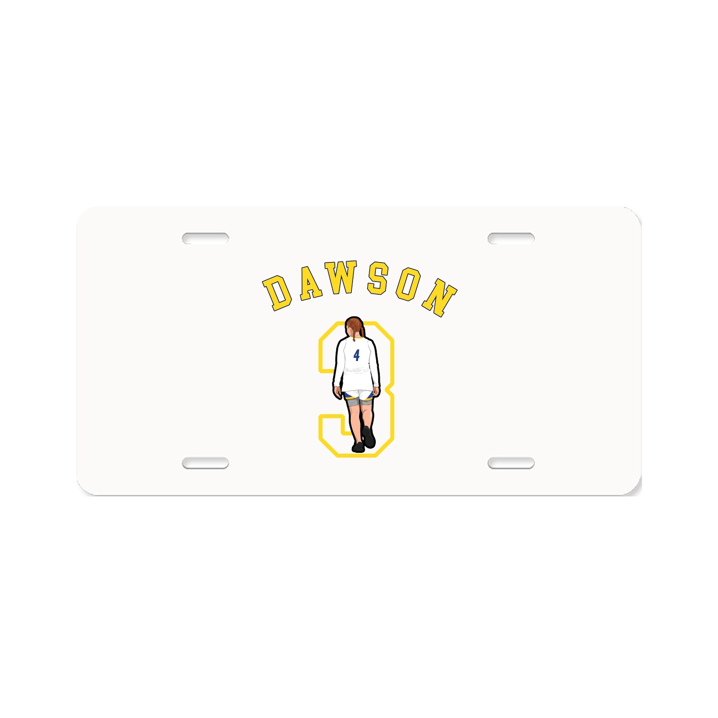 License Plate — Shirsey Arch in Classic