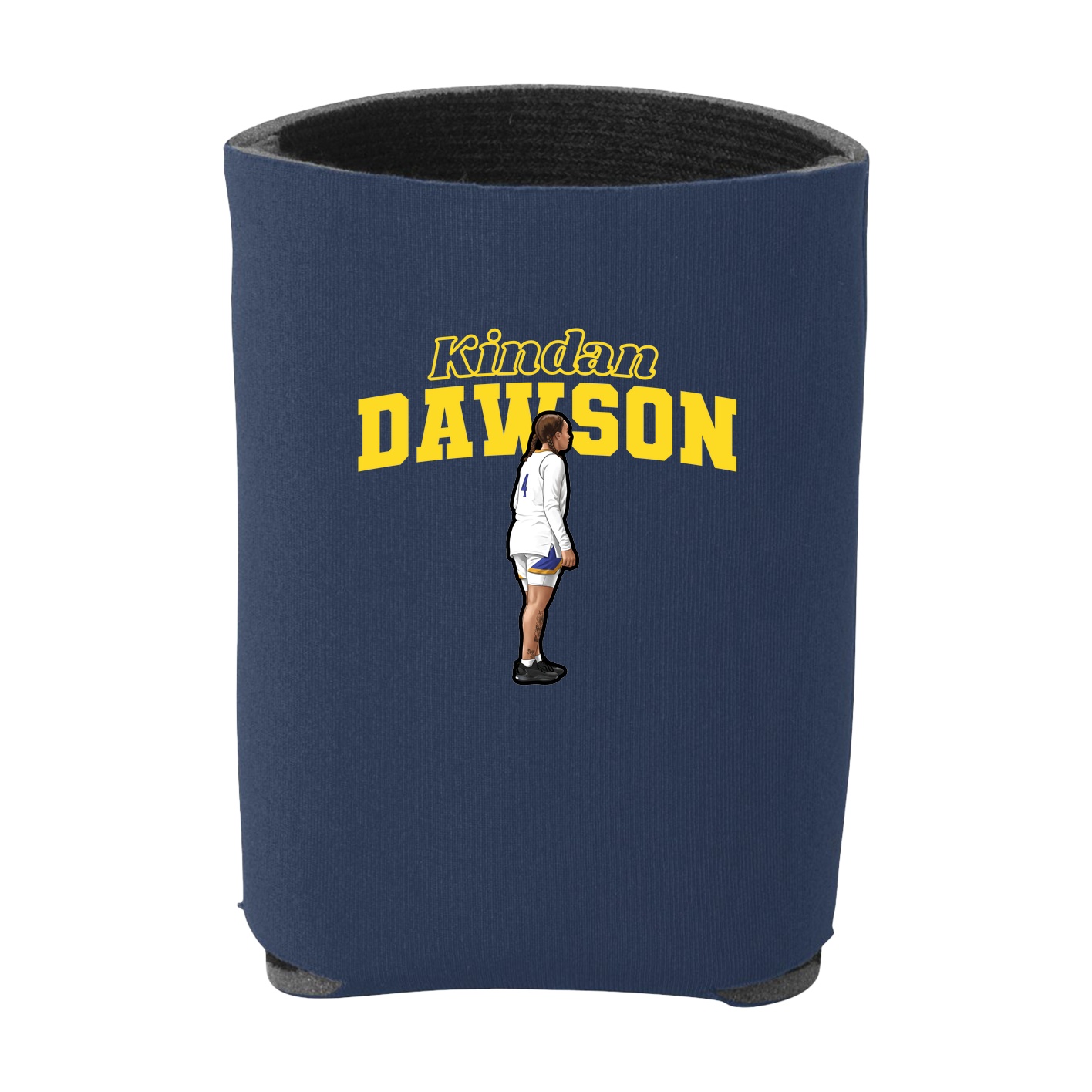 Can Holder — Name Arch in Navy