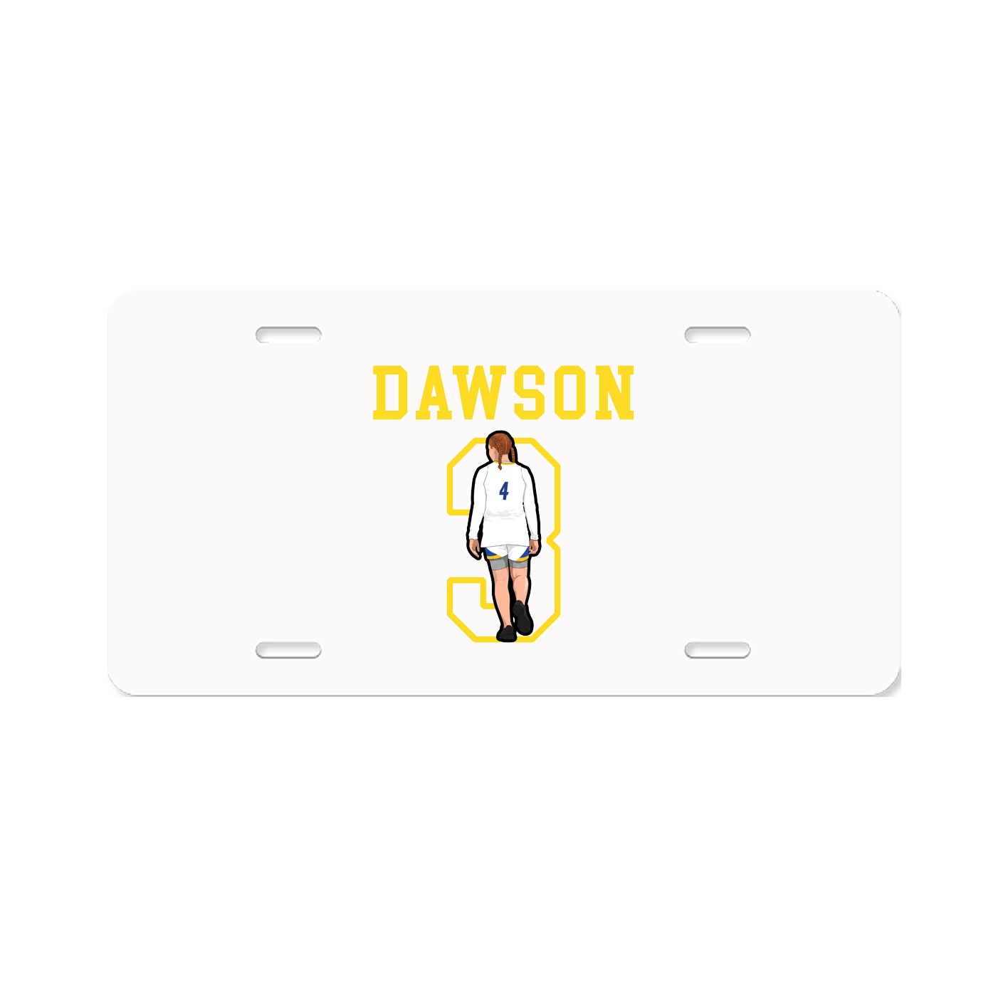 License Plate — Shirsey in Classic