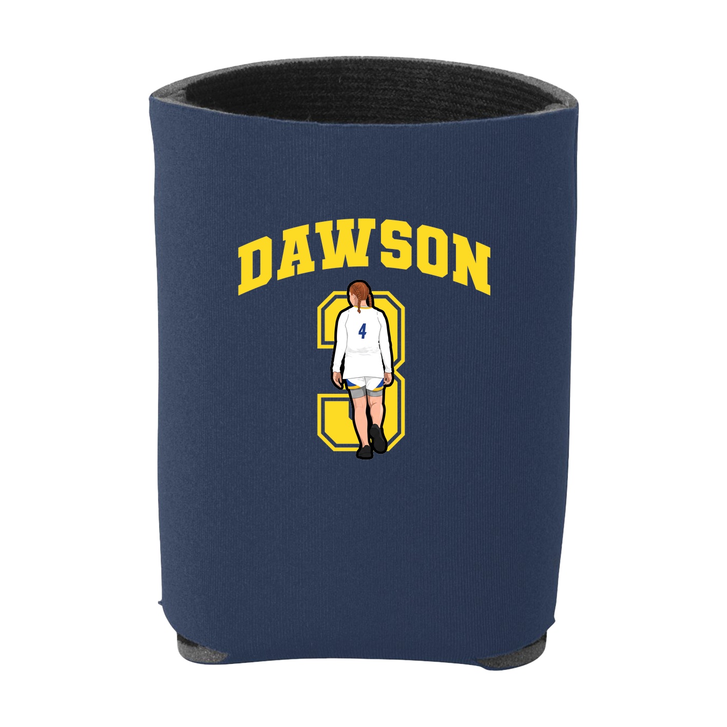 Can Holder — Number in Navy
