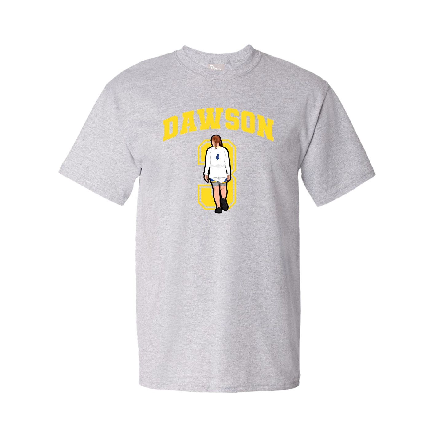 Tee — Number in Grey