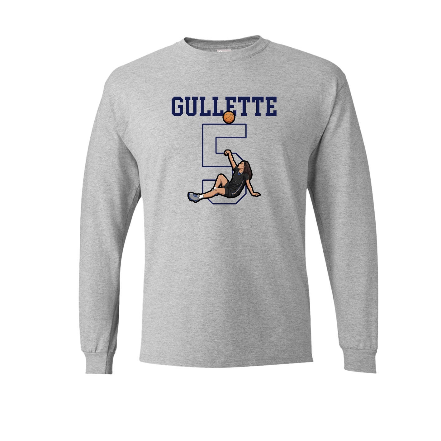 Long Sleeve Tee — Shirsey in Grey