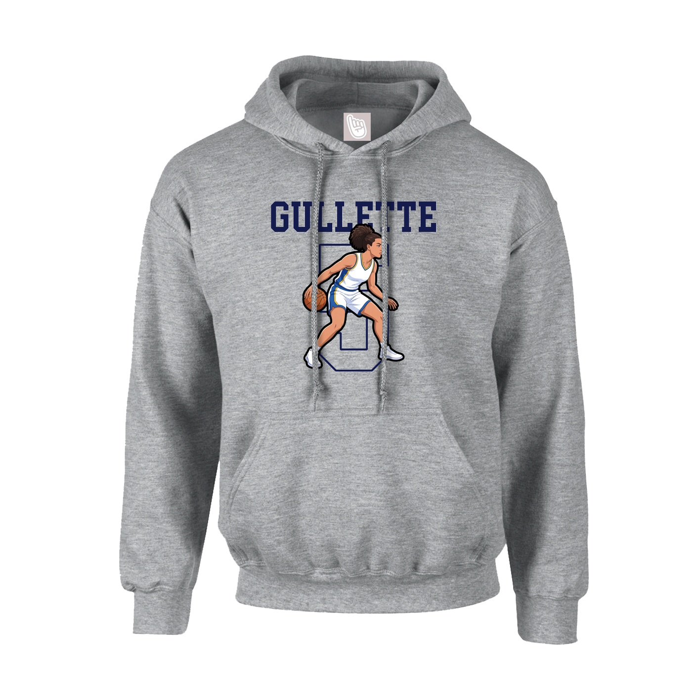 Hoodie — Shirsey in Grey