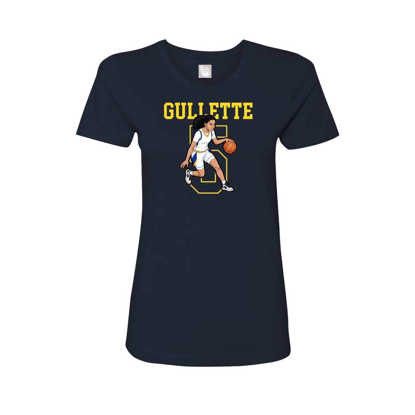 Fitted Women's Tee — Shirsey in Navy
