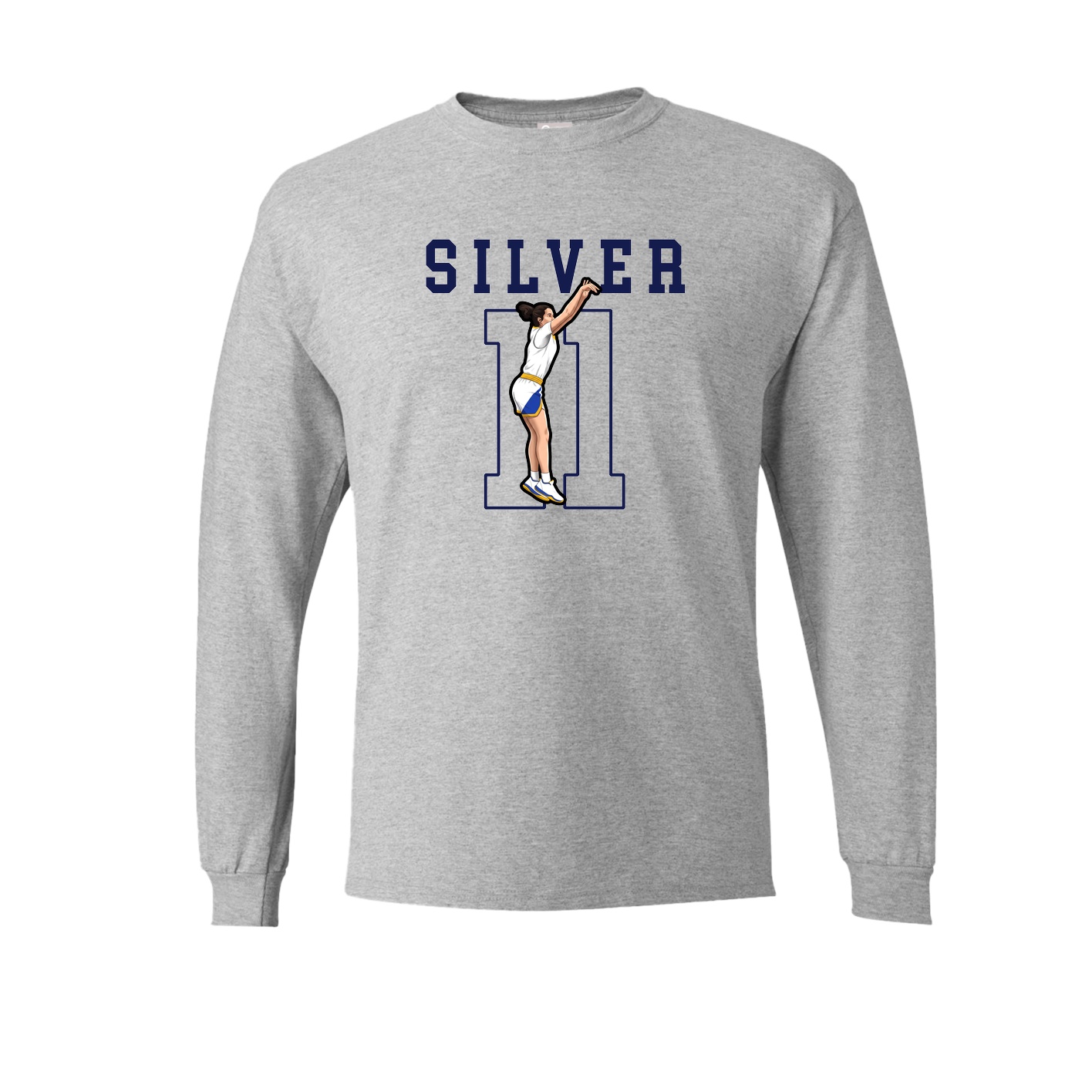 Long Sleeve Tee — Shirsey in Grey