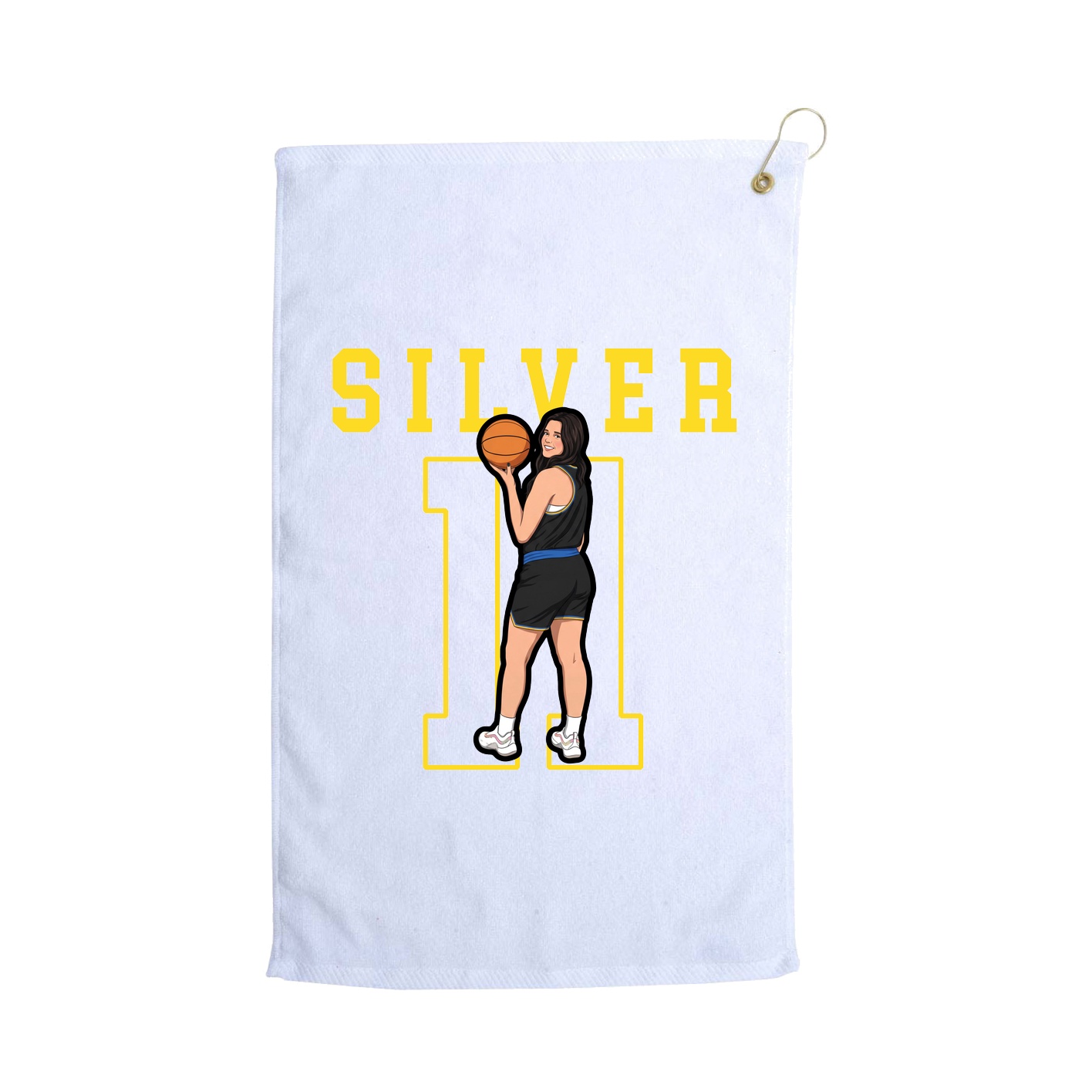Golf Towel — Shirsey in White