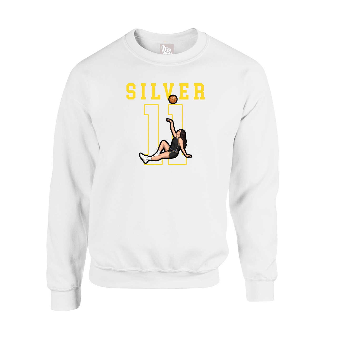 Fleece Crew — Shirsey in White