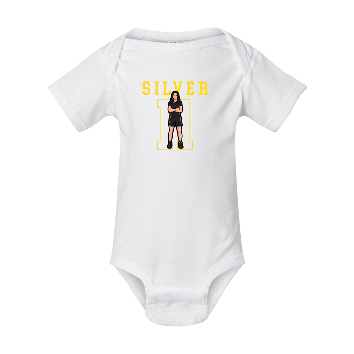 Baby Onesie — Shirsey in White