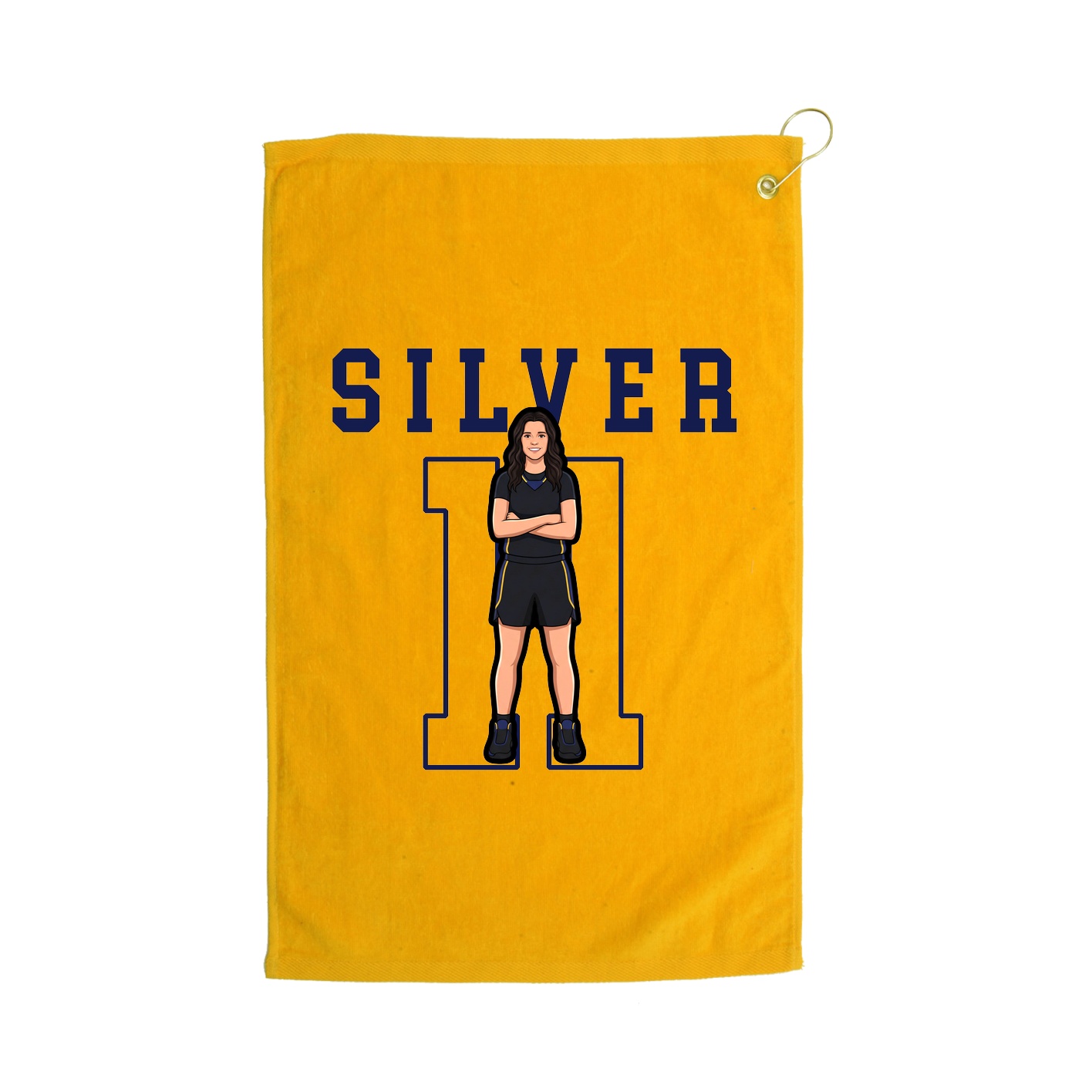 Golf Towel — Shirsey in Gold