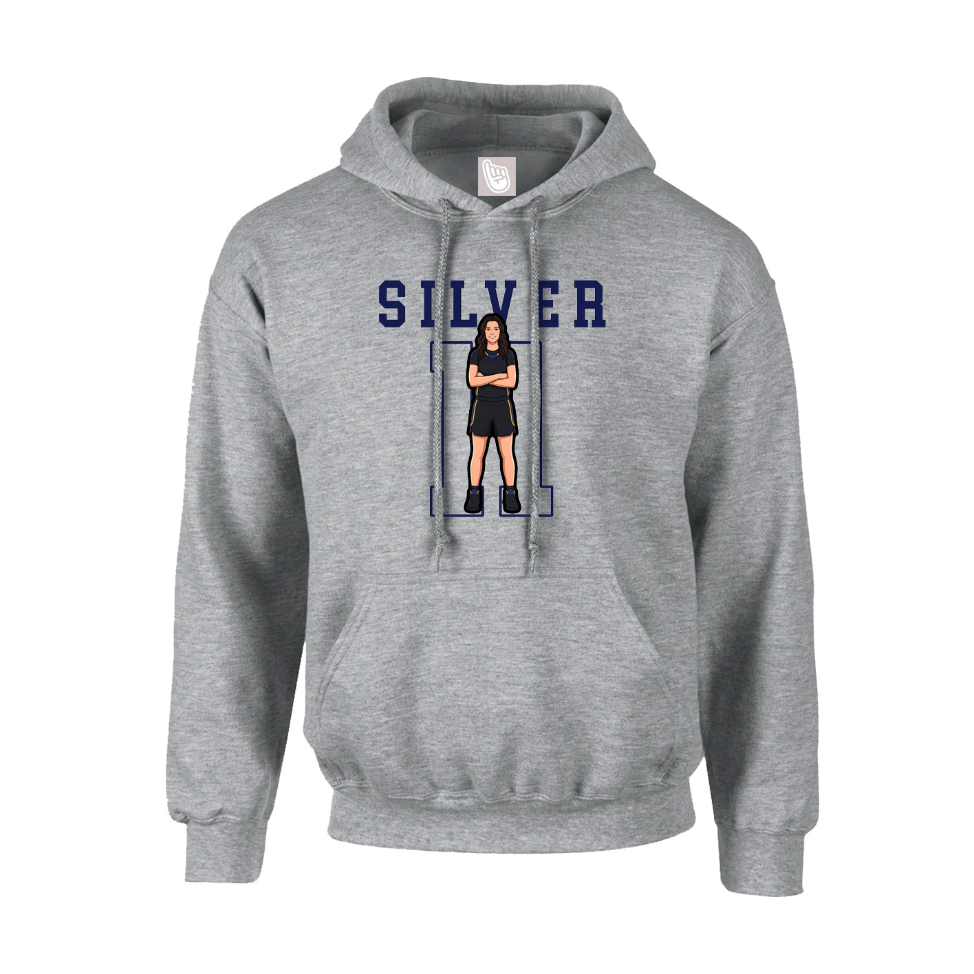Youth Hoodie — Shirsey in Grey