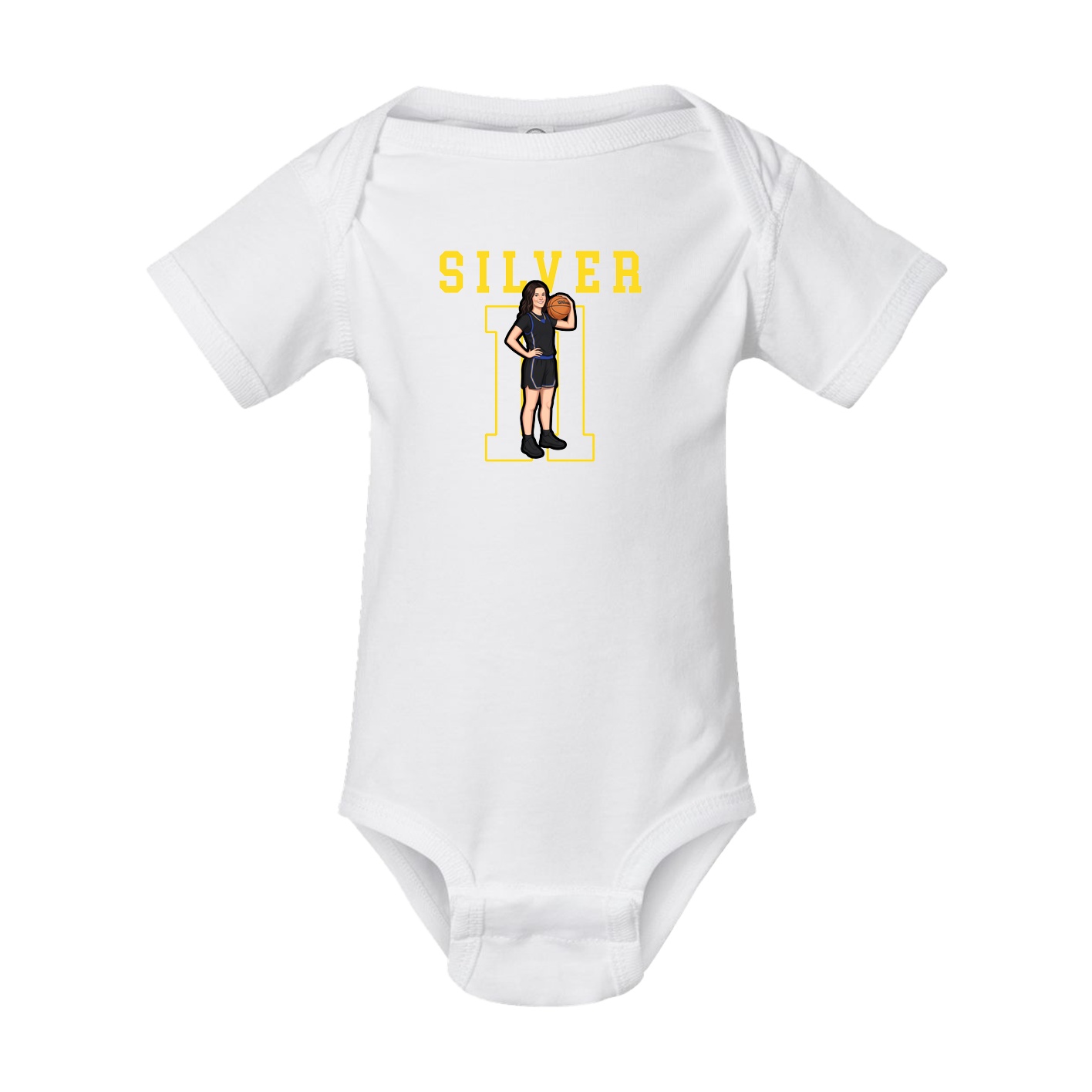 Baby Onesie — Shirsey in White