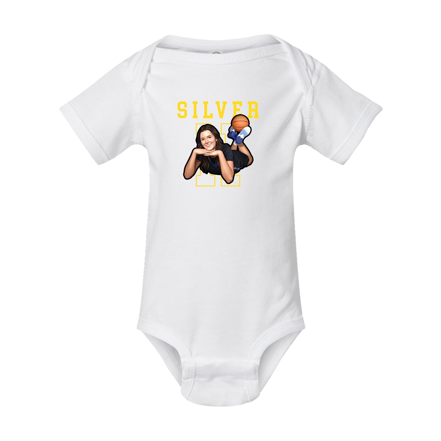 Baby Onesie — Shirsey in White