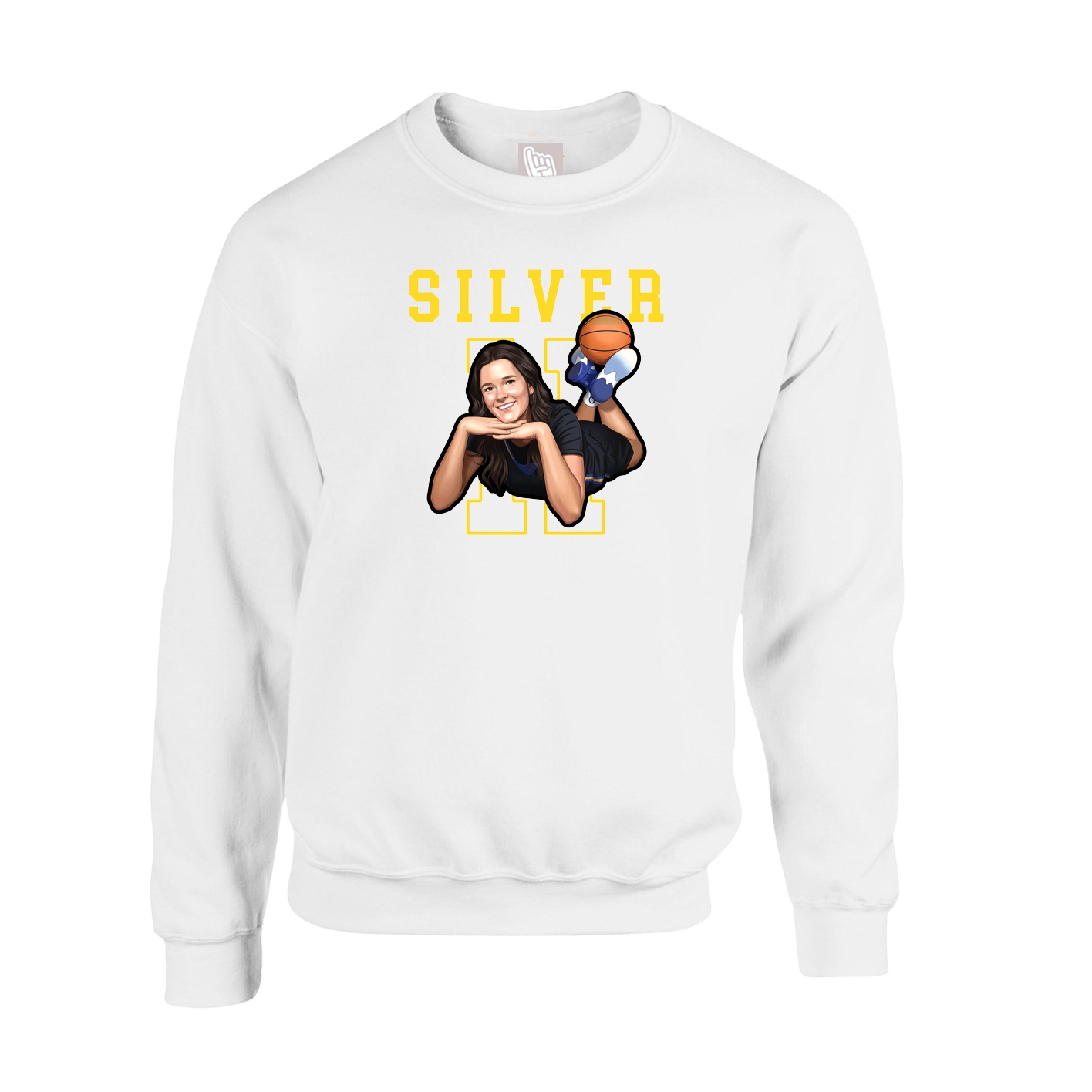 Fleece Crew — Shirsey in White