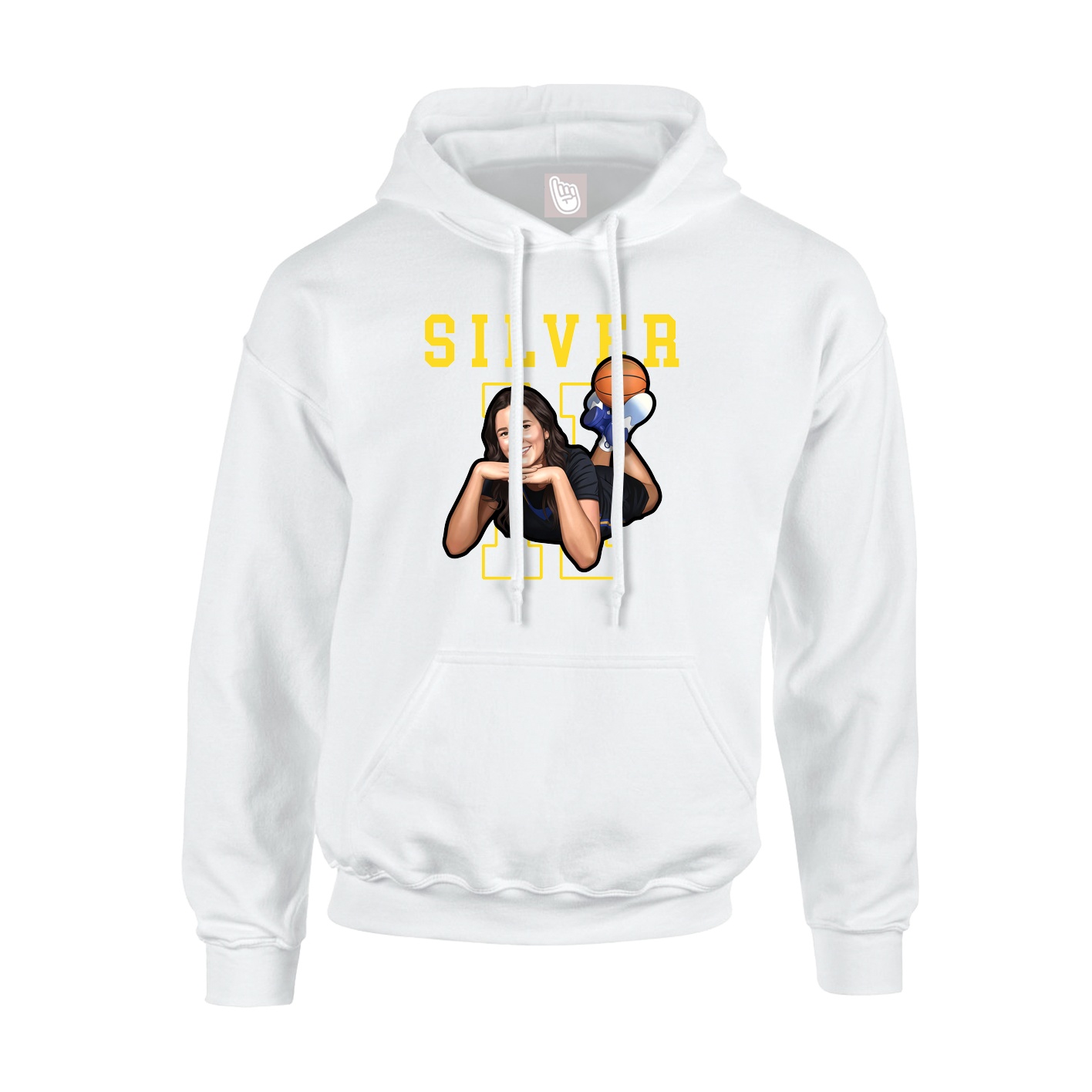 Youth Hoodie — Shirsey in White