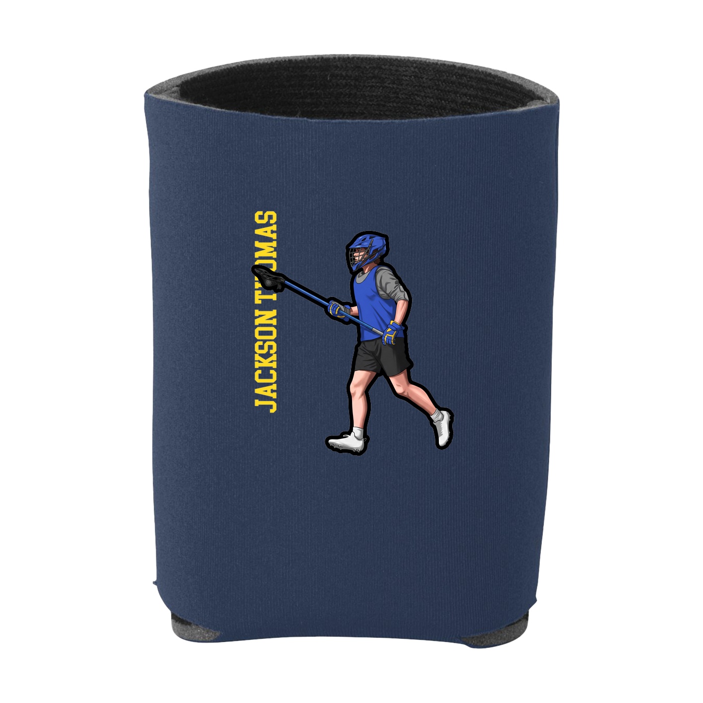 Can Holder — Name Vertical in Navy