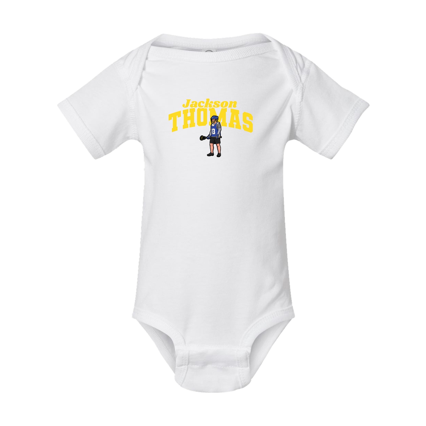 Baby Onesie — Signature Arch in White