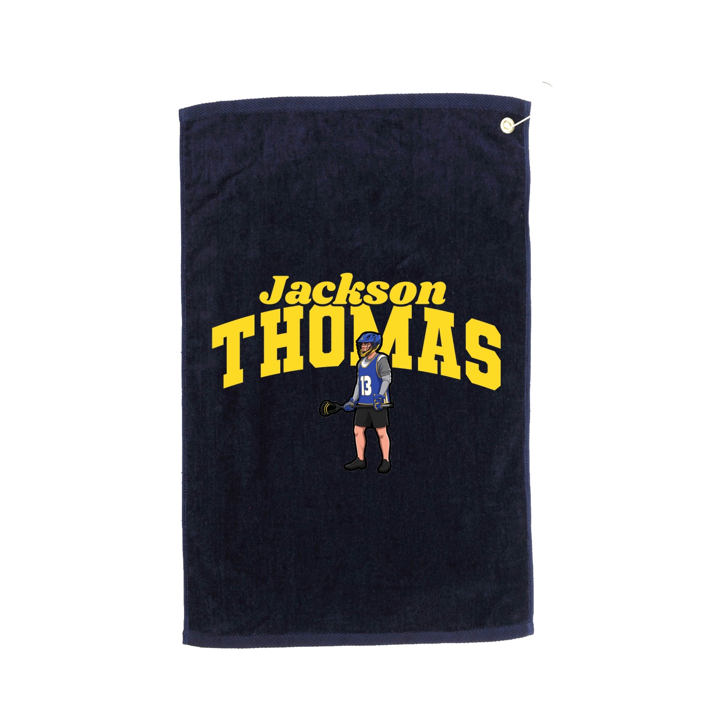 Golf Towel — Signature Arch in Navy
