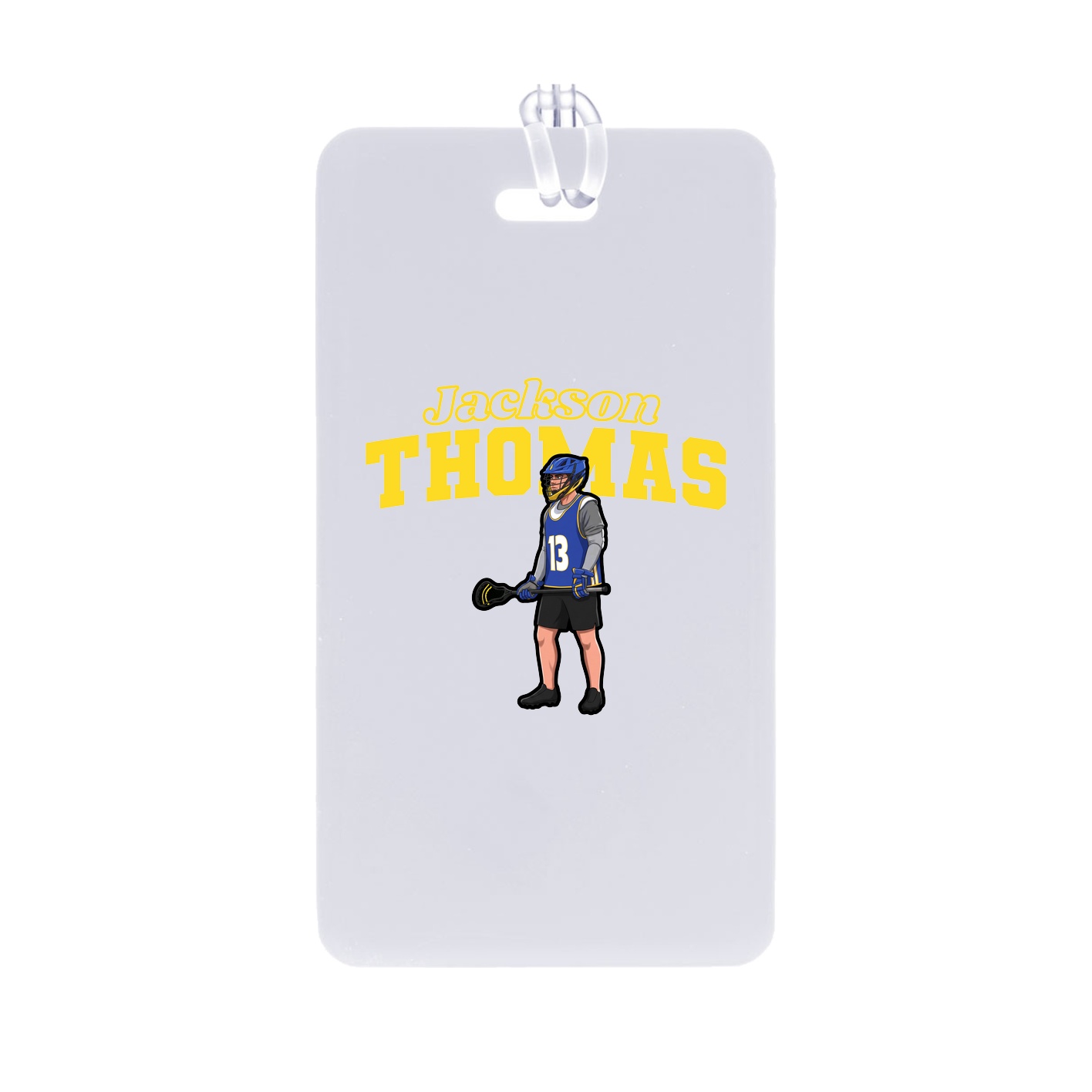 Bag Tag — Name Arch in Classic