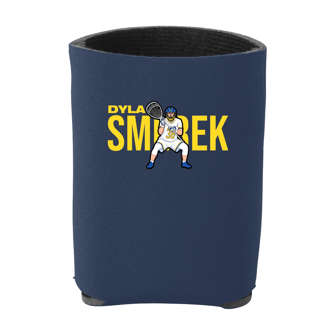 Can Holder — Player Name in Navy