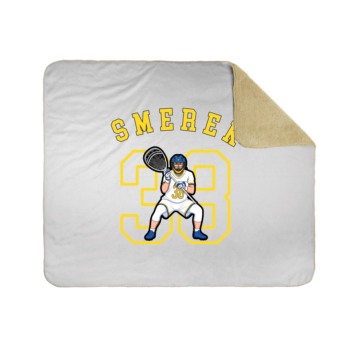 Throw Blanket — Shirsey Arch in White