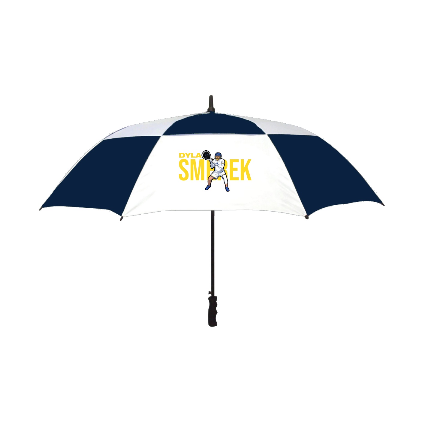 Golf Umbrella — Player Name in Navy