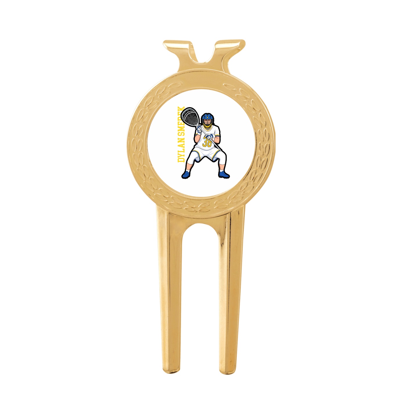 Divot Tool with Ball Marker — Name Vertical in Classic