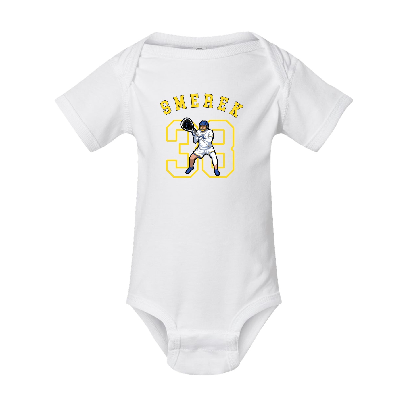 Baby Onesie — Shirsey Arch in White