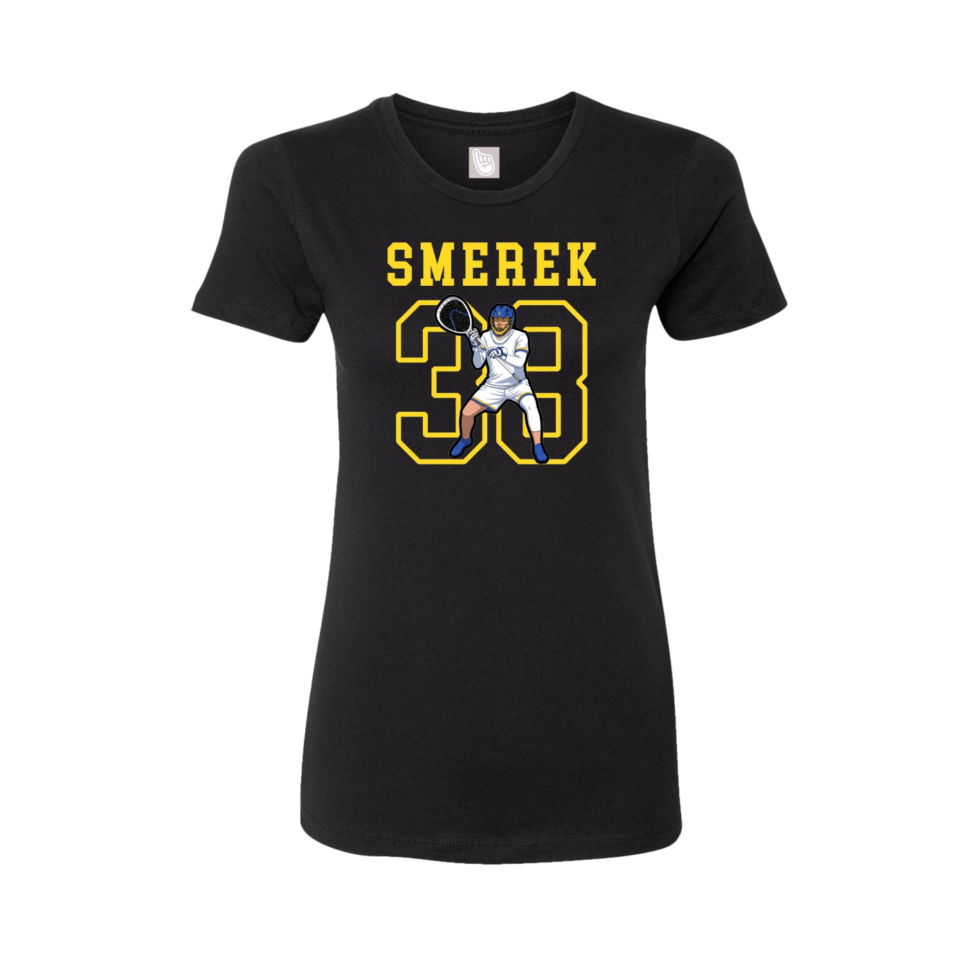 Fitted Women's Tee — Shirsey in Black