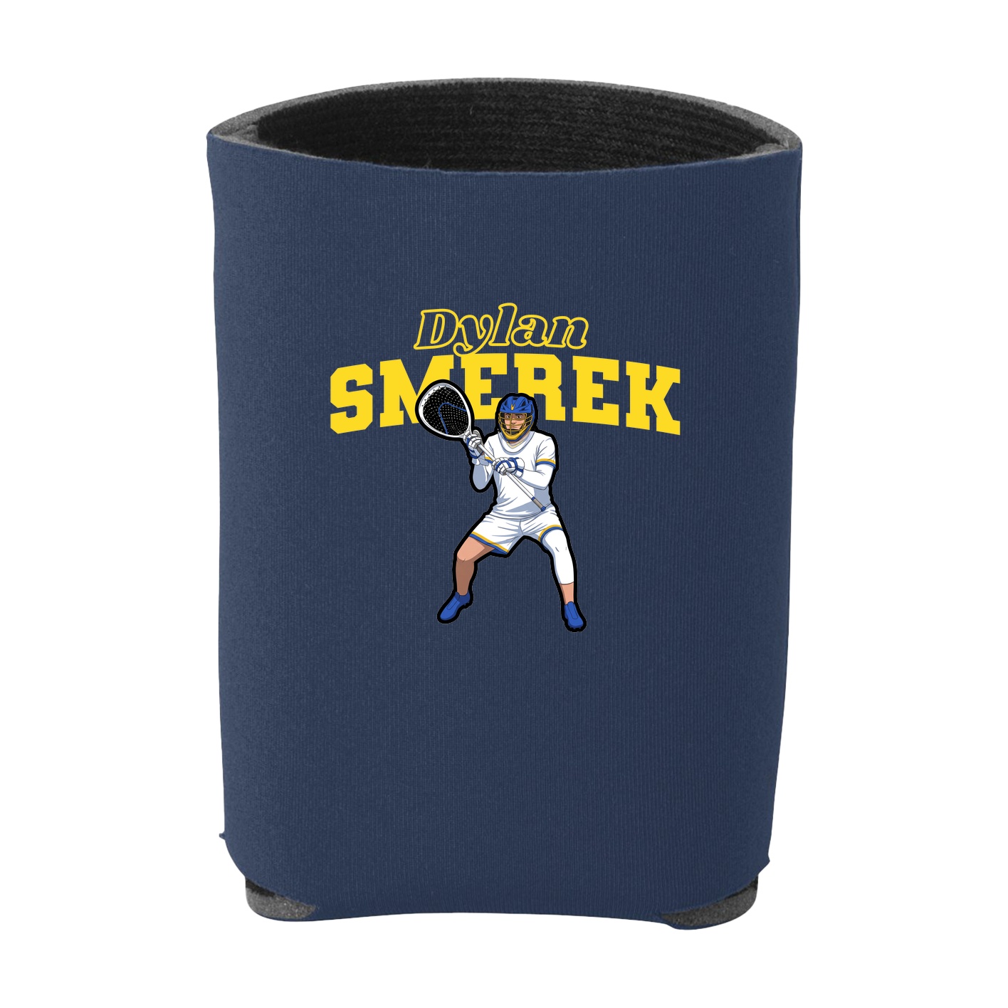 Can Holder — Name Arch in Navy