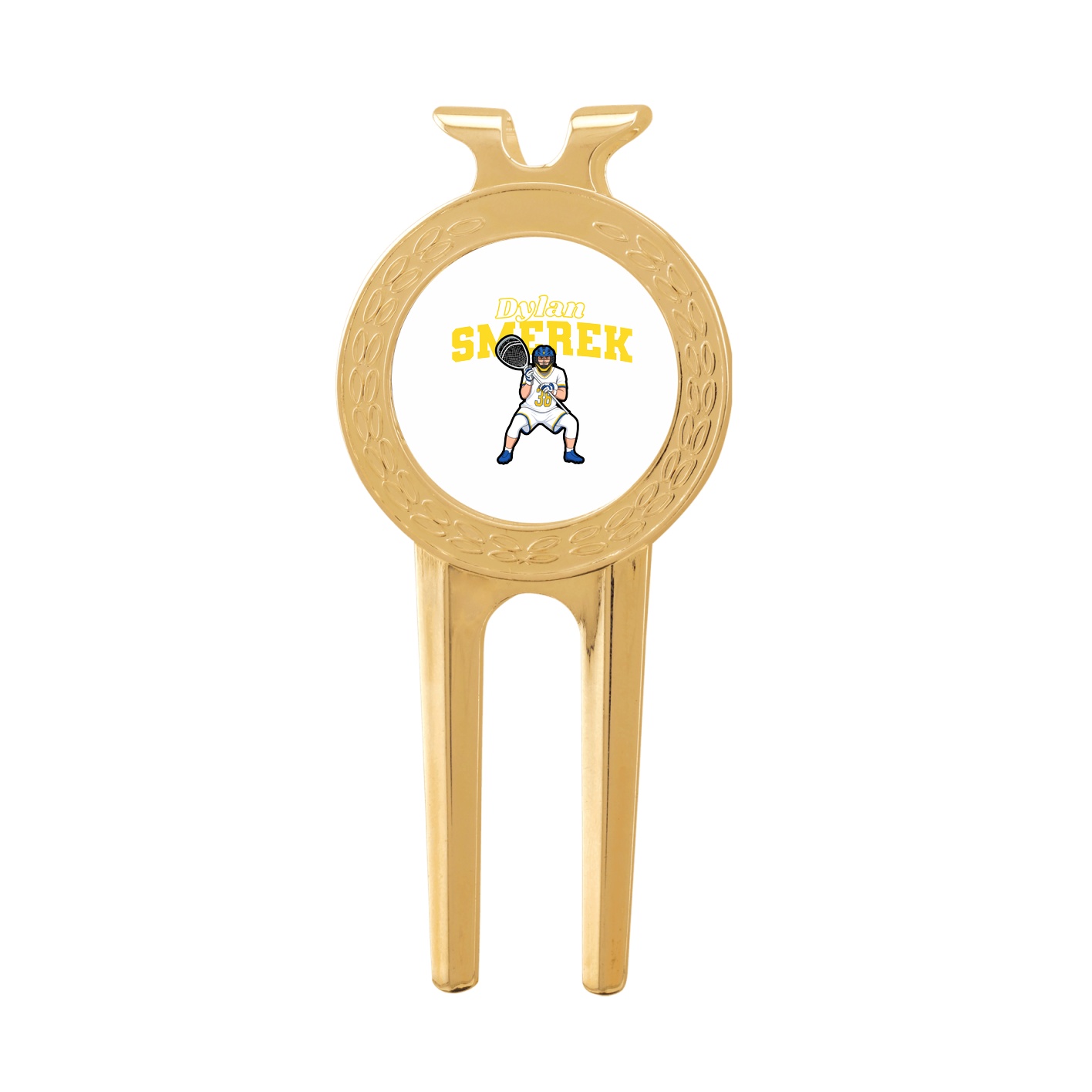 Divot Tool with Ball Marker — Name Arch in Classic