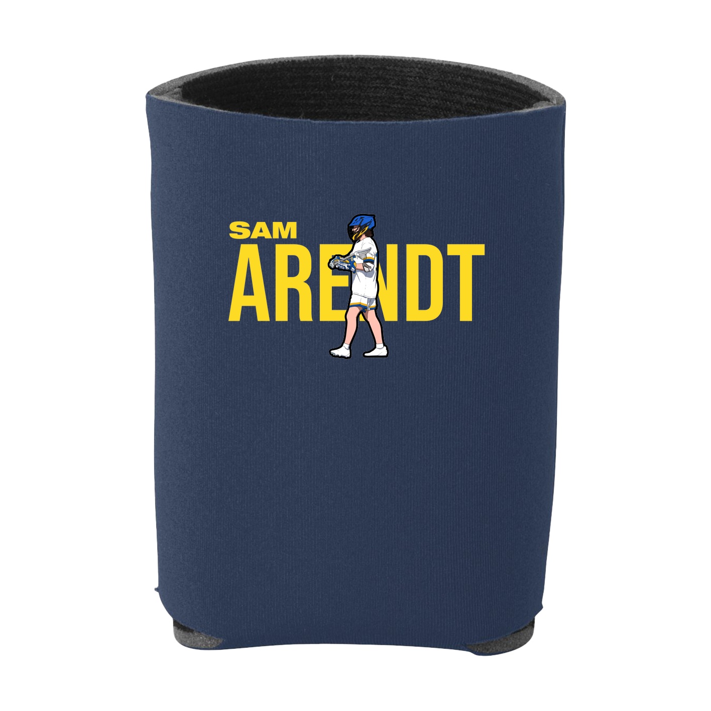 Can Holder — Player Name in Navy