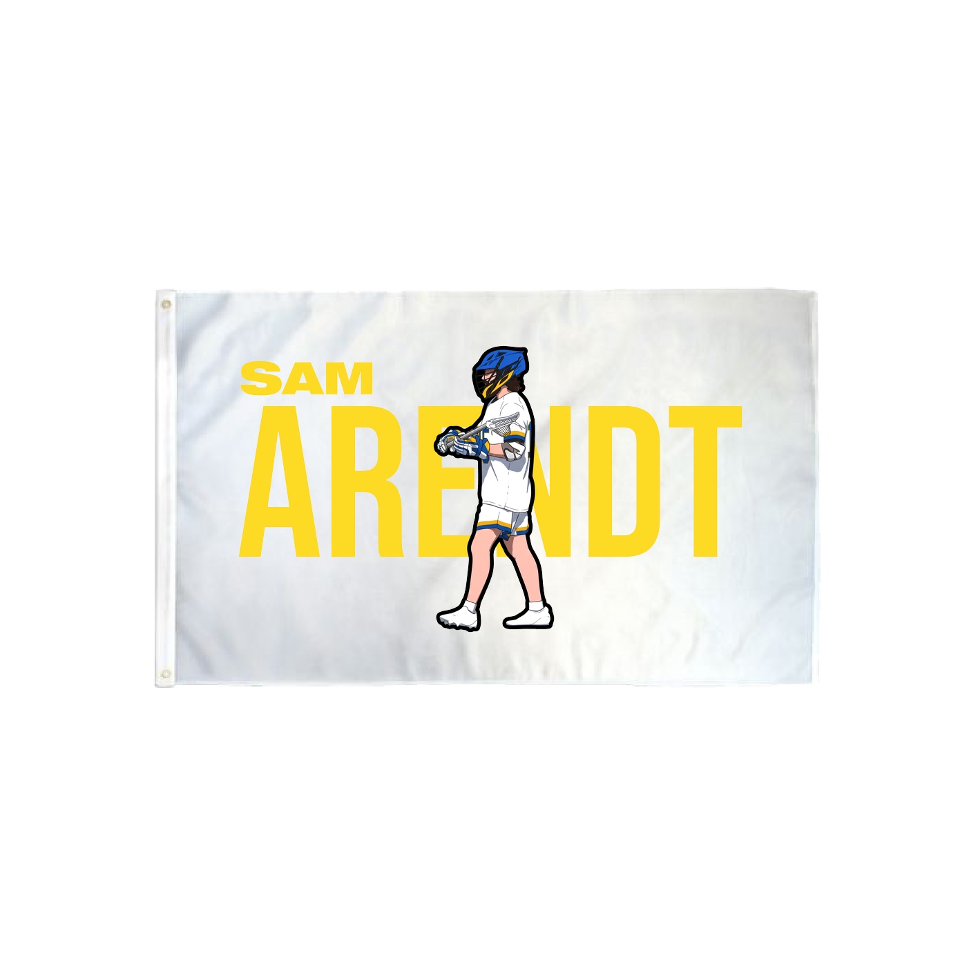 3x5 Flag — Player Name in Classic