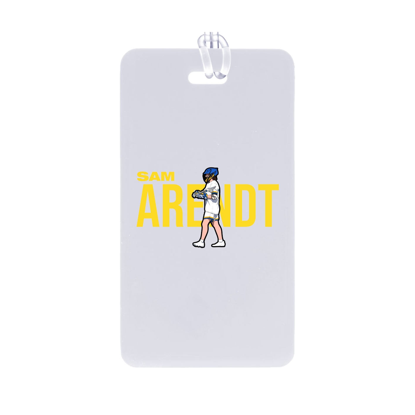 Bag Tag — Player Name in Classic