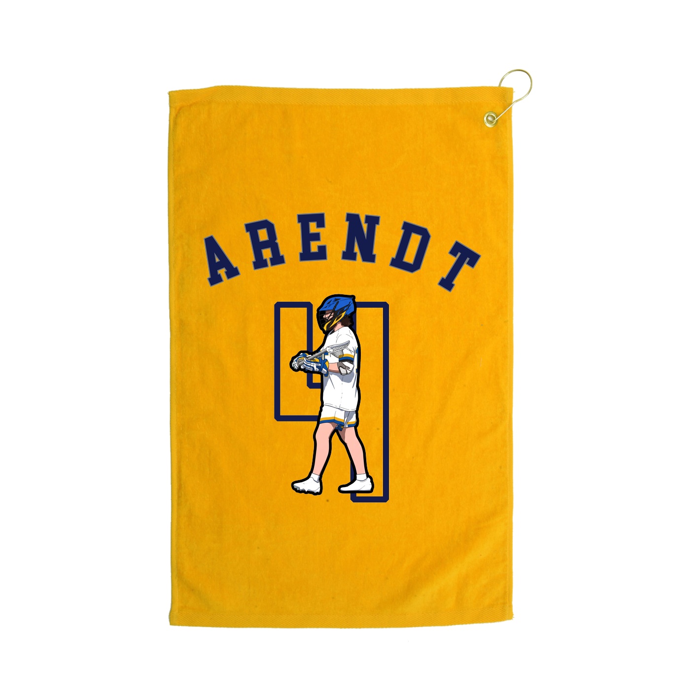 Golf Towel — Shirsey Arch in Gold