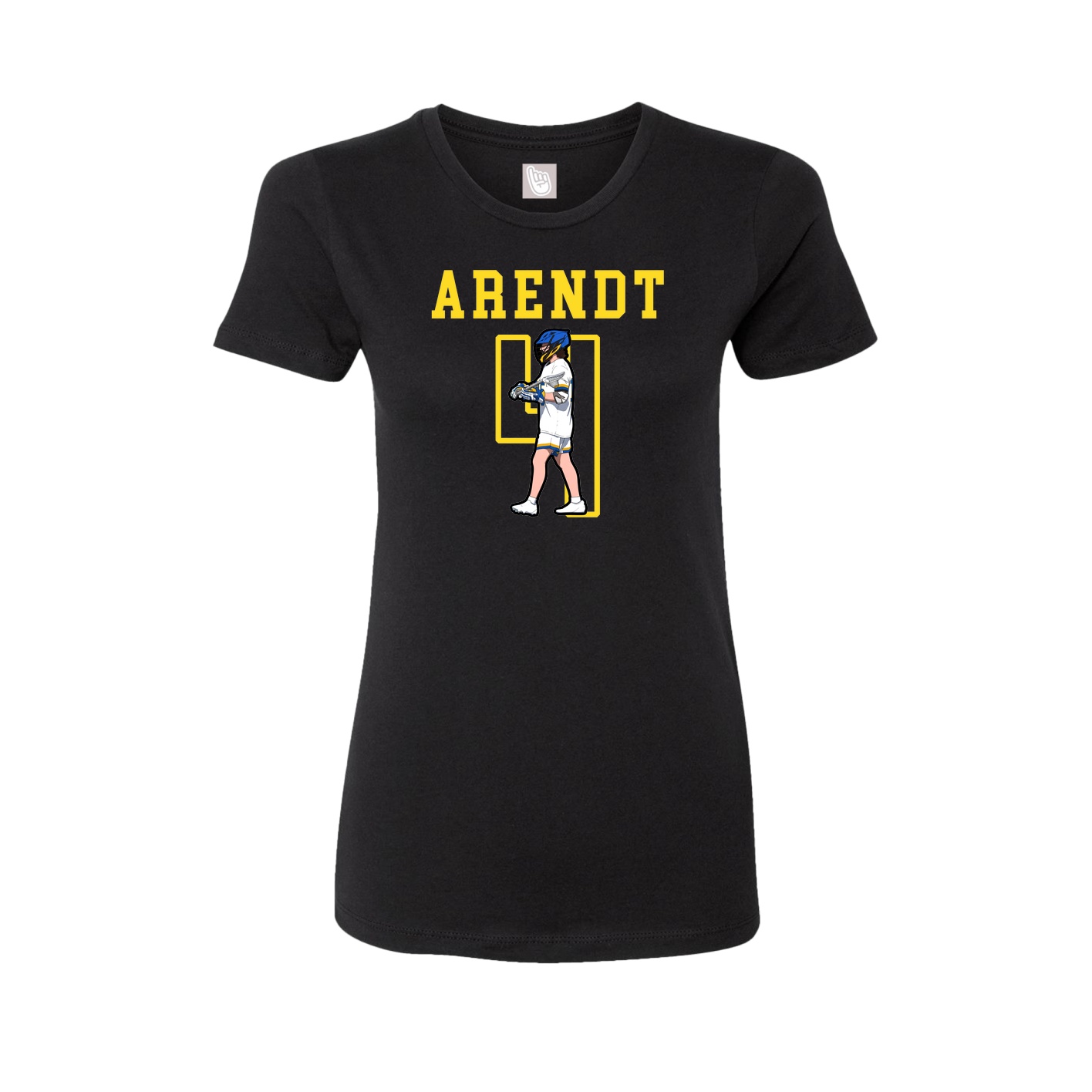 Fitted Women's Tee — Shirsey in Black
