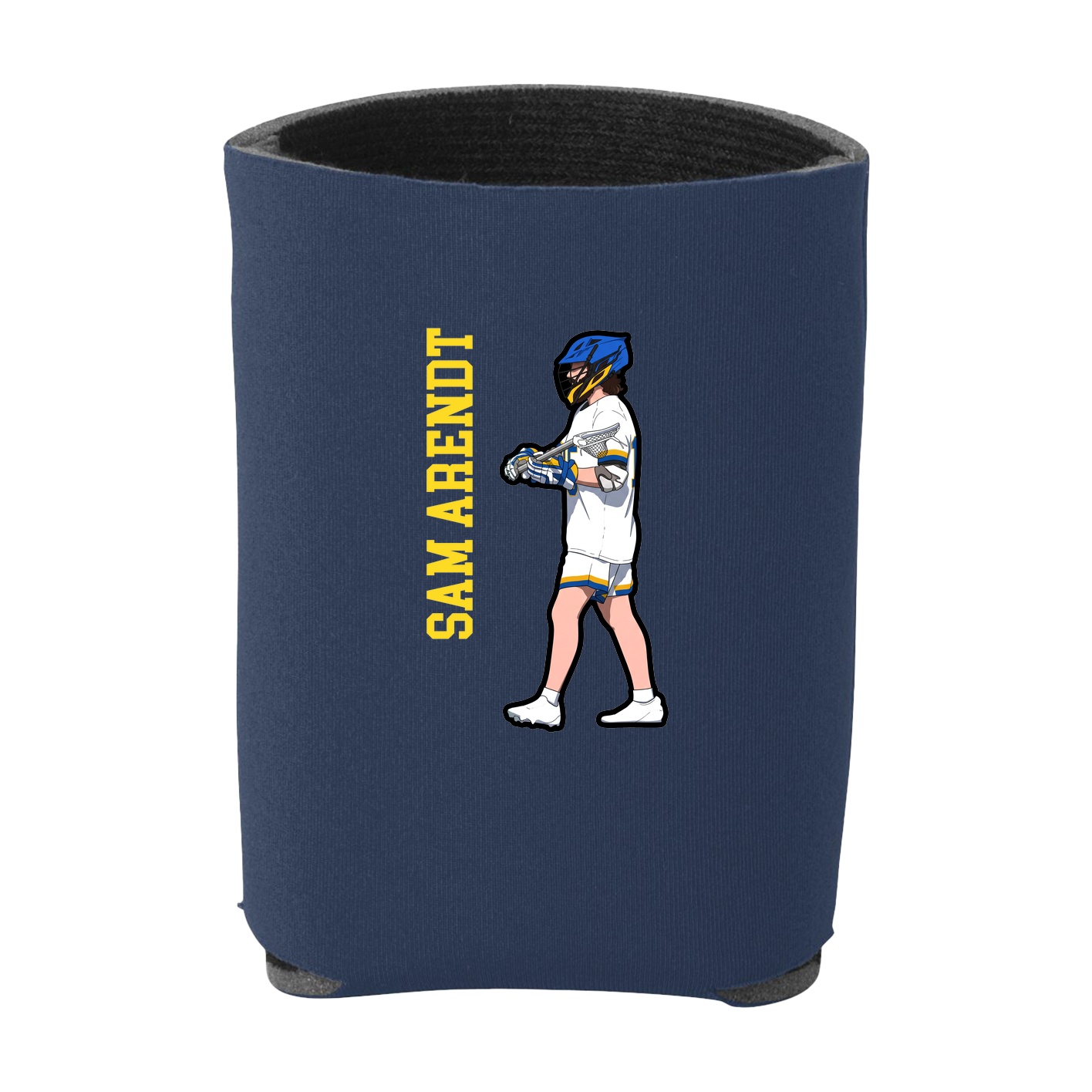 Can Holder — Name Vertical in Navy