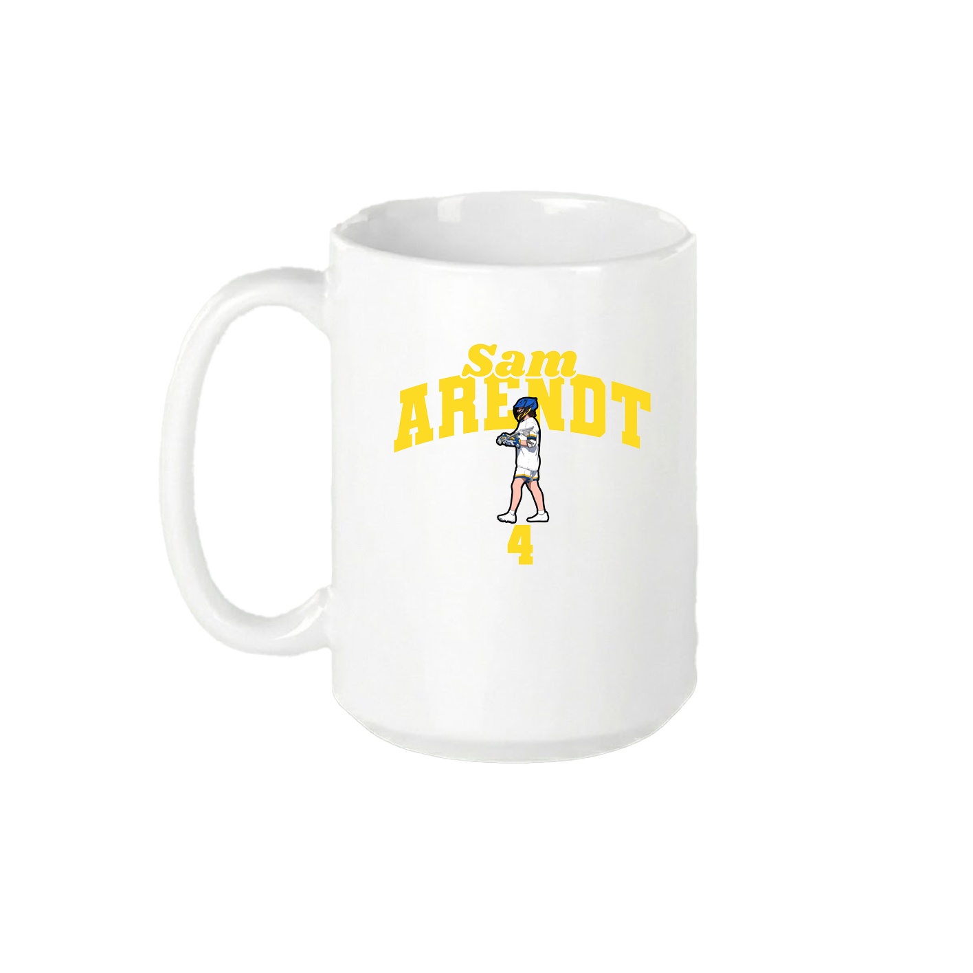 15oz Coffee Mug — Signature Arch in White