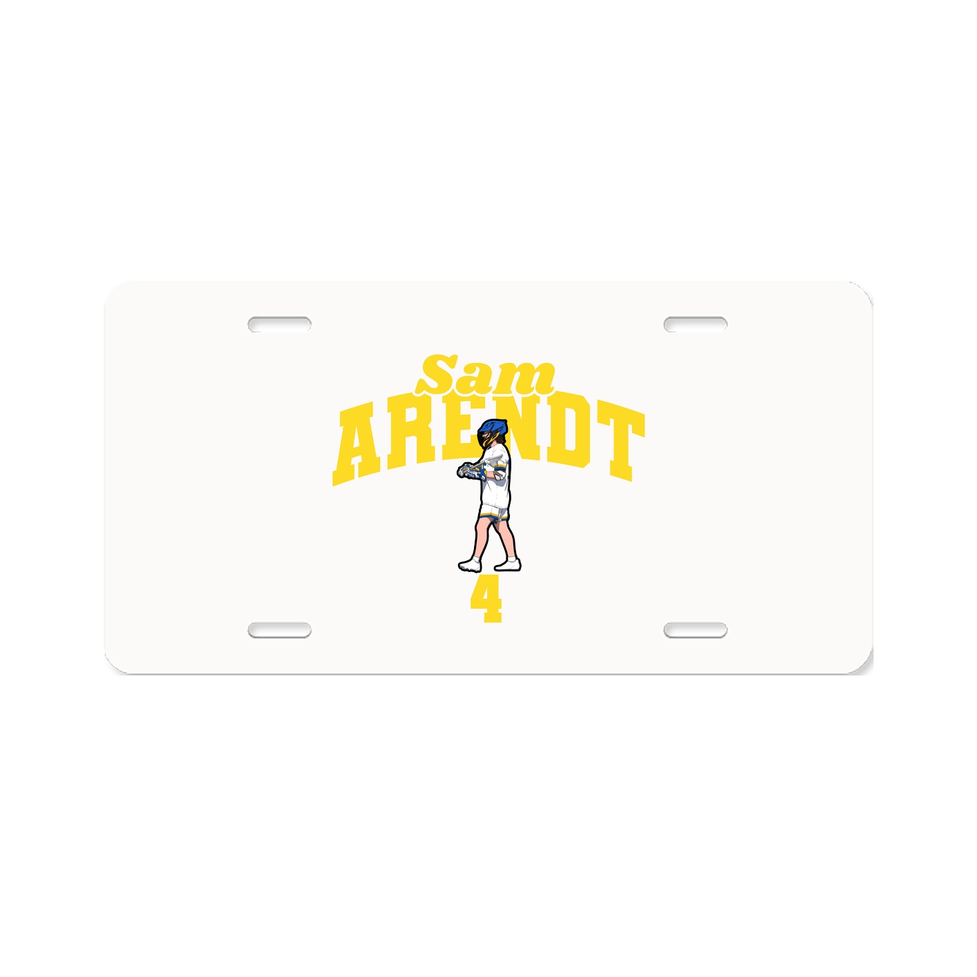 License Plate — Signature Arch in Classic