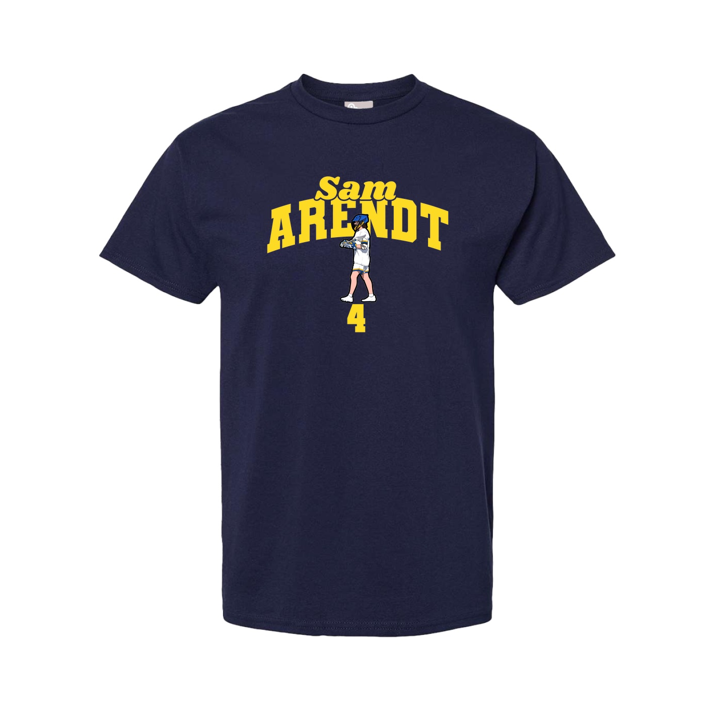 Youth Tee — Signature Arch in Navy